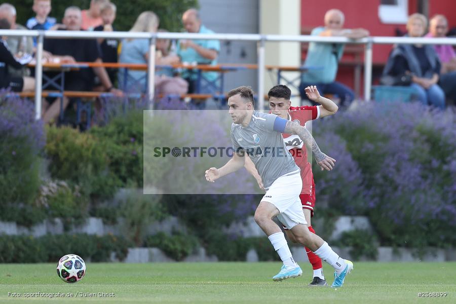 Justin Schulz, Sportgelände, Altfeld, 06.07.2023, sport, action, BFV, Fussball, Die Lackiererei Schleich-Cup, Kreisliga TBB, Landesliga Nordwest, VfB Reicholzheim, TuS Frammersbach - Bild-ID: 2368899
