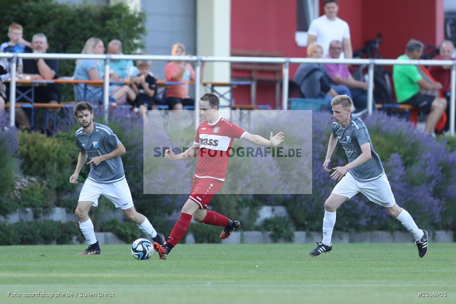 Dominik Bathon, Sportgelände, Altfeld, 06.07.2023, sport, action, BFV, Fussball, Die Lackiererei Schleich-Cup, Kreisliga TBB, Landesliga Nordwest, VfB Reicholzheim, TuS Frammersbach - Bild-ID: 2368903