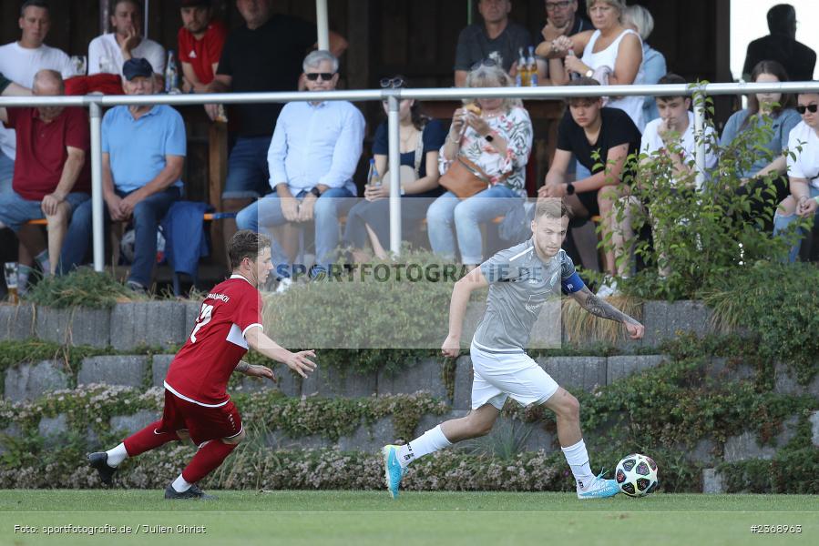 Justin Schulz, Sportgelände, Altfeld, 06.07.2023, sport, action, BFV, Fussball, Die Lackiererei Schleich-Cup, Kreisliga TBB, Landesliga Nordwest, VfB Reicholzheim, TuS Frammersbach - Bild-ID: 2368963