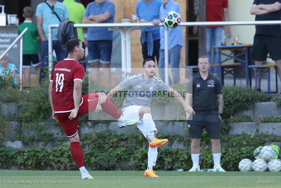Patrick Amrhein, Sportgelände, Altfeld, 06.07.2023, sport, action, BFV, Fussball, Die Lackiererei Schleich-Cup, Kreisliga TBB, Landesliga Nordwest, VfB Reicholzheim, TuS Frammersbach - Bild-ID: 2368974