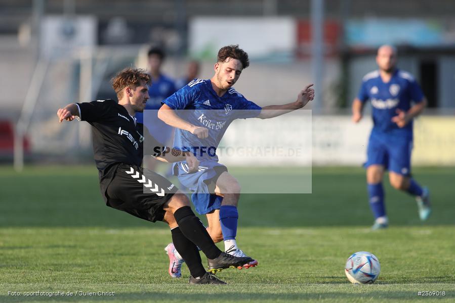 Jannik Schleelein, Sportgelände, Lohr, 07.07.2023, sport, action, BFV, Fussball, Bezirksliga Unterfranken Ost, Bezirksliga Unterfranken West, TSV Großbardorf II, TSV Lohr - Bild-ID: 2369018