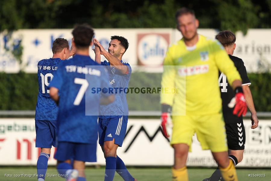 Johan Brahimi, Sportgelände, Lohr, 07.07.2023, sport, action, BFV, Fussball, Bezirksliga Unterfranken Ost, Bezirksliga Unterfranken West, TSV Großbardorf II, TSV Lohr - Bild-ID: 2369023