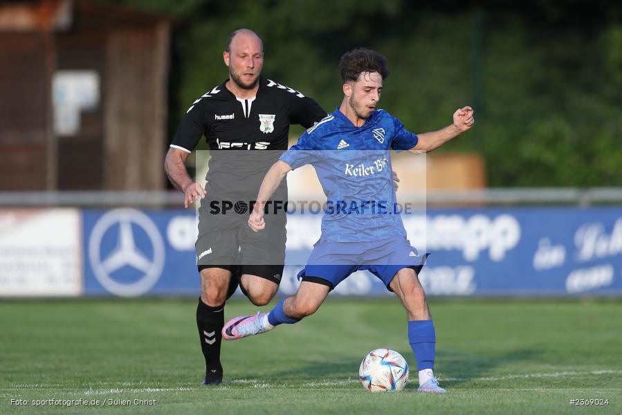 Manuel Englert, Sportgelände, Lohr, 07.07.2023, sport, action, BFV, Fussball, Bezirksliga Unterfranken Ost, Bezirksliga Unterfranken West, TSV Großbardorf II, TSV Lohr - Bild-ID: 2369024