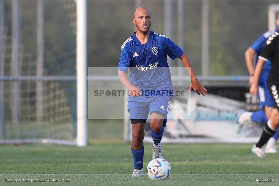 Sandro Nagl, Sportgelände, Lohr, 07.07.2023, sport, action, BFV, Fussball, Bezirksliga Unterfranken Ost, Bezirksliga Unterfranken West, TSV Großbardorf II, TSV Lohr - Bild-ID: 2369031