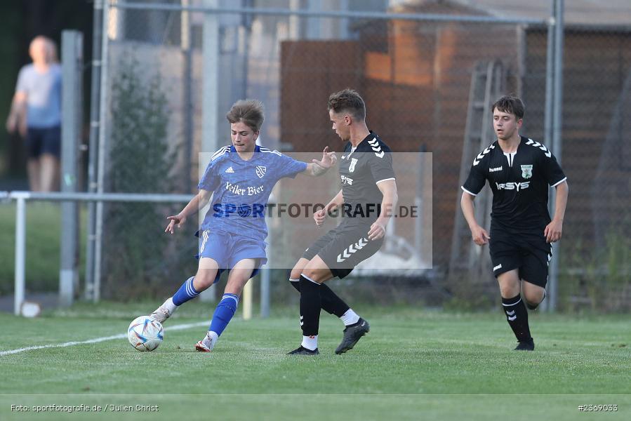 Laurenz Mehling, Sportgelände, Lohr, 07.07.2023, sport, action, BFV, Fussball, Bezirksliga Unterfranken Ost, Bezirksliga Unterfranken West, TSV Großbardorf II, TSV Lohr - Bild-ID: 2369033