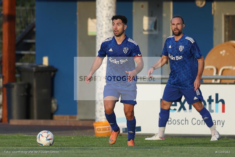 Johan Brahimi, Sportgelände, Lohr, 07.07.2023, sport, action, BFV, Fussball, Bezirksliga Unterfranken Ost, Bezirksliga Unterfranken West, TSV Großbardorf II, TSV Lohr - Bild-ID: 2369046