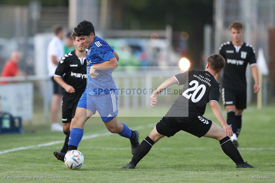 Tolga Kaya, Sportgelände, Lohr, 07.07.2023, sport, action, BFV, Fussball, Bezirksliga Unterfranken Ost, Bezirksliga Unterfranken West, TSV Großbardorf II, TSV Lohr - Bild-ID: 2369053 Tolga Kaya, Sportgelände, Lohr, 07.07.2023, sport, action, BFV, Fussball, Bezirksliga Unterfranken Ost, Bezirksliga Unterfranken West, TSV Großbardorf II, TSV Lohr - Bild-ID: 2369053