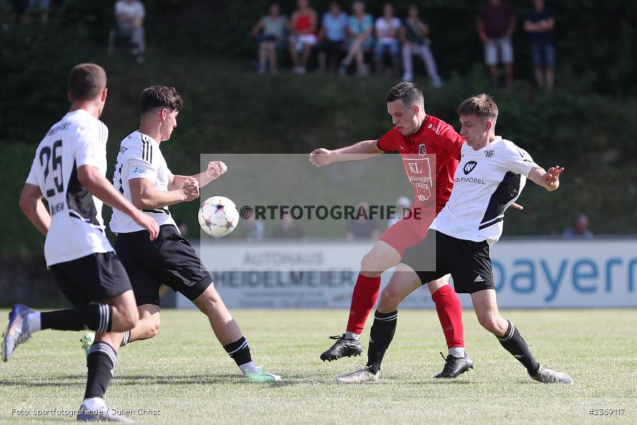 Marcel Frank, Sportgelände, Fuchsstadt, 08.07.2023, sport, action, BFV, Fussball, Landesfreundschaftsspiele, Regionalliga Bayern, Landesliga Nordwest, 1. FC Schweinfurt 1905, FC Fuchsstadt - Bild-ID: 2369117