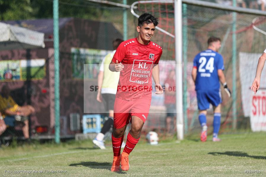 Ali Erfani, Sportgelände, Fuchsstadt, 08.07.2023, sport, action, BFV, Fussball, Landesfreundschaftsspiele, Regionalliga Bayern, Landesliga Nordwest, 1. FC Schweinfurt 1905, FC Fuchsstadt - Bild-ID: 2369126