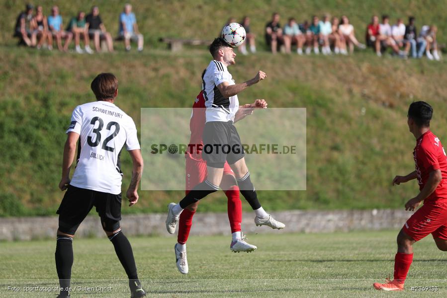 Luca Trslic, Sportgelände, Fuchsstadt, 08.07.2023, sport, action, BFV, Fussball, Landesfreundschaftsspiele, Regionalliga Bayern, Landesliga Nordwest, 1. FC Schweinfurt 1905, FC Fuchsstadt - Bild-ID: 2369133