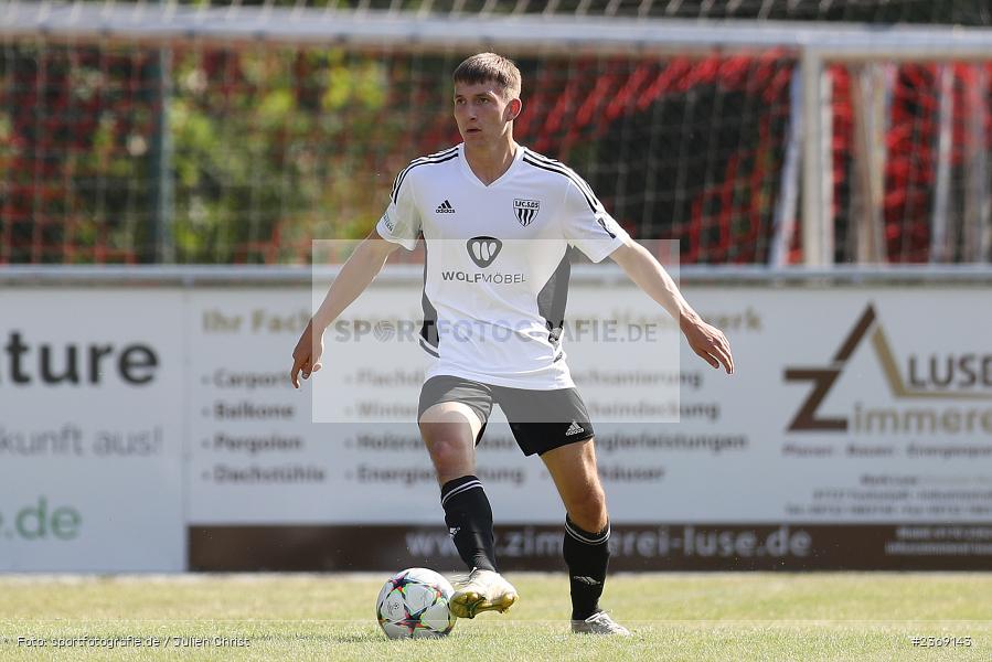 Nick Doktorczyk, Sportgelände, Fuchsstadt, 08.07.2023, sport, action, BFV, Fussball, Landesfreundschaftsspiele, Regionalliga Bayern, Landesliga Nordwest, 1. FC Schweinfurt 1905, FC Fuchsstadt - Bild-ID: 2369143