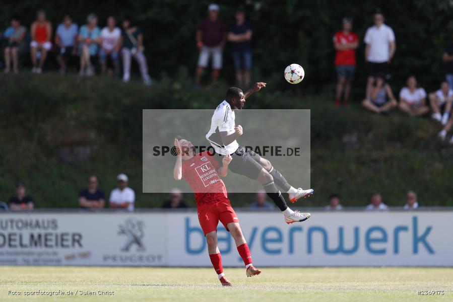Boris Nana Tonzi, Sportgelände, Fuchsstadt, 08.07.2023, sport, action, BFV, Fussball, Landesfreundschaftsspiele, Regionalliga Bayern, Landesliga Nordwest, 1. FC Schweinfurt 1905, FC Fuchsstadt - Bild-ID: 2369173