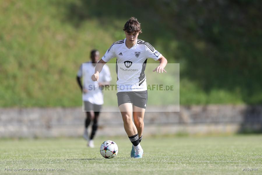 Justin Ziegler, Sportgelände, Fuchsstadt, 08.07.2023, sport, action, BFV, Fussball, Landesfreundschaftsspiele, Regionalliga Bayern, Landesliga Nordwest, 1. FC Schweinfurt 1905, FC Fuchsstadt - Bild-ID: 2369181