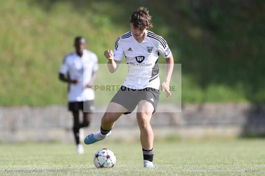 Justin Ziegler, Sportgelände, Fuchsstadt, 08.07.2023, sport, action, BFV, Fussball, Landesfreundschaftsspiele, Regionalliga Bayern, Landesliga Nordwest, 1. FC Schweinfurt 1905, FC Fuchsstadt - Bild-ID: 2369182