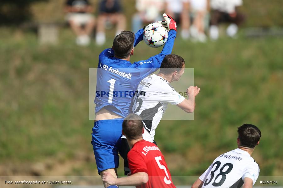 Leon Zwickl, Sportgelände, Fuchsstadt, 08.07.2023, sport, action, BFV, Fussball, Landesfreundschaftsspiele, Regionalliga Bayern, Landesliga Nordwest, 1. FC Schweinfurt 1905, FC Fuchsstadt - Bild-ID: 2369190