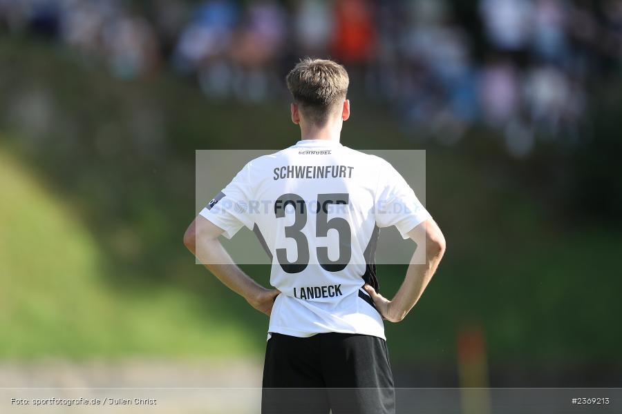 Julius Landeck, Sportgelände, Fuchsstadt, 08.07.2023, sport, action, BFV, Fussball, Landesfreundschaftsspiele, Regionalliga Bayern, Landesliga Nordwest, 1. FC Schweinfurt 1905, FC Fuchsstadt - Bild-ID: 2369213