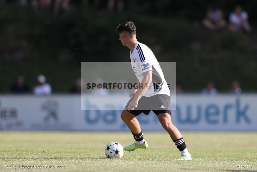 Franz Arens, Sportgelände, Fuchsstadt, 08.07.2023, sport, action, BFV, Fussball, Landesfreundschaftsspiele, Regionalliga Bayern, Landesliga Nordwest, 1. FC Schweinfurt 1905, FC Fuchsstadt - Bild-ID: 2369214