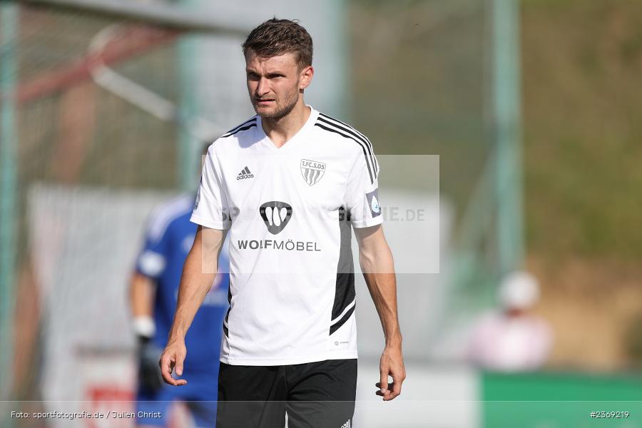 Dominik Halbig, Sportgelände, Fuchsstadt, 08.07.2023, sport, action, BFV, Fussball, Landesfreundschaftsspiele, Regionalliga Bayern, Landesliga Nordwest, 1. FC Schweinfurt 1905, FC Fuchsstadt - Bild-ID: 2369219