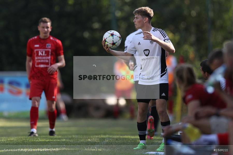 Julius Landeck, Sportgelände, Fuchsstadt, 08.07.2023, sport, action, BFV, Fussball, Landesfreundschaftsspiele, Regionalliga Bayern, Landesliga Nordwest, 1. FC Schweinfurt 1905, FC Fuchsstadt - Bild-ID: 2369222