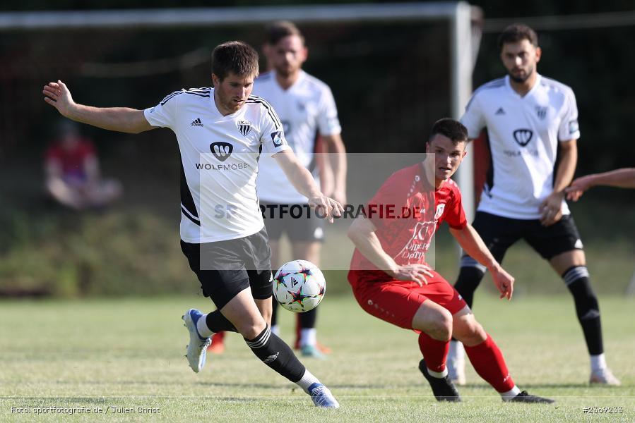 Kevin Fery, Sportgelände, Fuchsstadt, 08.07.2023, sport, action, BFV, Fussball, Landesfreundschaftsspiele, Regionalliga Bayern, Landesliga Nordwest, 1. FC Schweinfurt 1905, FC Fuchsstadt - Bild-ID: 2369233