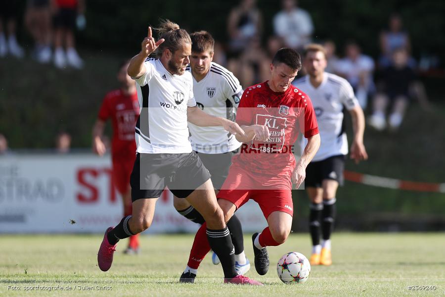 Kevin Lormehs, Sportgelände, Fuchsstadt, 08.07.2023, sport, action, BFV, Fussball, Landesfreundschaftsspiele, Regionalliga Bayern, Landesliga Nordwest, 1. FC Schweinfurt 1905, FC Fuchsstadt - Bild-ID: 2369240