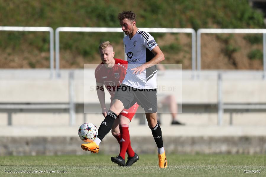 Tom Feulner, Sportgelände, Fuchsstadt, 08.07.2023, sport, action, BFV, Fussball, Landesfreundschaftsspiele, Regionalliga Bayern, Landesliga Nordwest, 1. FC Schweinfurt 1905, FC Fuchsstadt - Bild-ID: 2369248