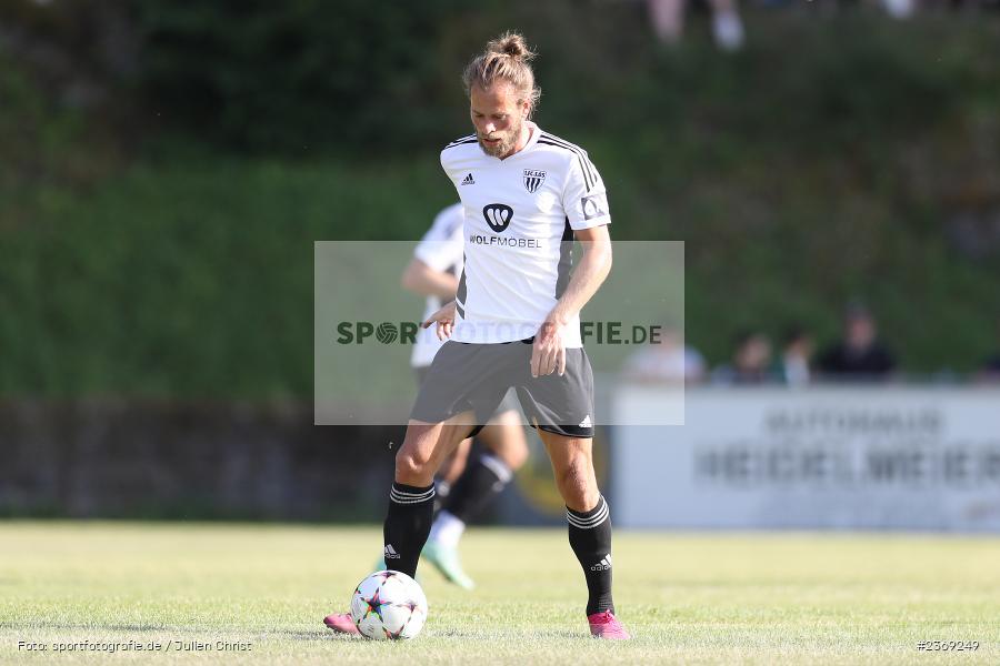 Kristian Böhnlein, Sportgelände, Fuchsstadt, 08.07.2023, sport, action, BFV, Fussball, Landesfreundschaftsspiele, Regionalliga Bayern, Landesliga Nordwest, 1. FC Schweinfurt 1905, FC Fuchsstadt - Bild-ID: 2369249