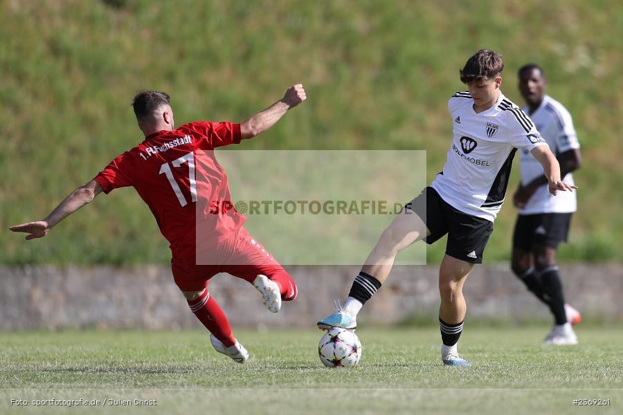 Justin Ziegler, Sportgelände, Fuchsstadt, 08.07.2023, sport, action, BFV, Fussball, Landesfreundschaftsspiele, Regionalliga Bayern, Landesliga Nordwest, 1. FC Schweinfurt 1905, FC Fuchsstadt - Bild-ID: 2369261