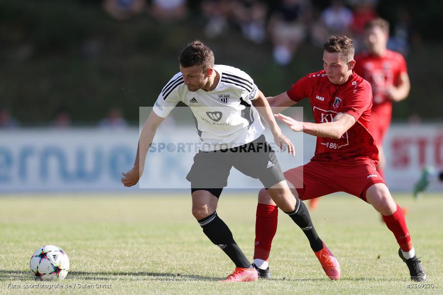 Dominik Halbig, Sportgelände, Fuchsstadt, 08.07.2023, sport, action, BFV, Fussball, Landesfreundschaftsspiele, Regionalliga Bayern, Landesliga Nordwest, 1. FC Schweinfurt 1905, FC Fuchsstadt - Bild-ID: 2369270