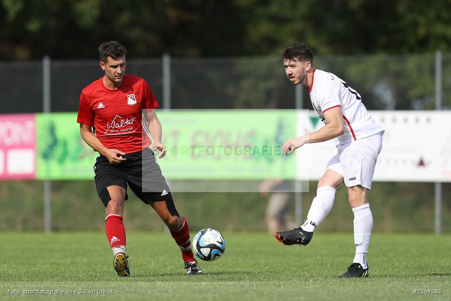 Maximilian Baur, Sportgelände, Altfeld, 09.07.2023, sport, action, BFV, Fussball, Schleich-Cup, Finale, Landesfreundschaftsspiele, Landesliga Nordwest, Bezirksliga Unterfranken West, TUS, SVB, TuS Frammersbach, SV Birkenfeld - Bild-ID: 2369283