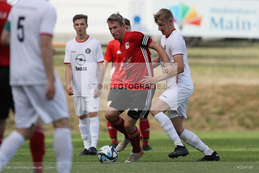 Peter Schebler, Sportgelände, Altfeld, 09.07.2023, sport, action, BFV, Fussball, Schleich-Cup, Finale, Landesfreundschaftsspiele, Landesliga Nordwest, Bezirksliga Unterfranken West, TUS, SVB, TuS Frammersbach, SV Birkenfeld - Bild-ID: 2369285