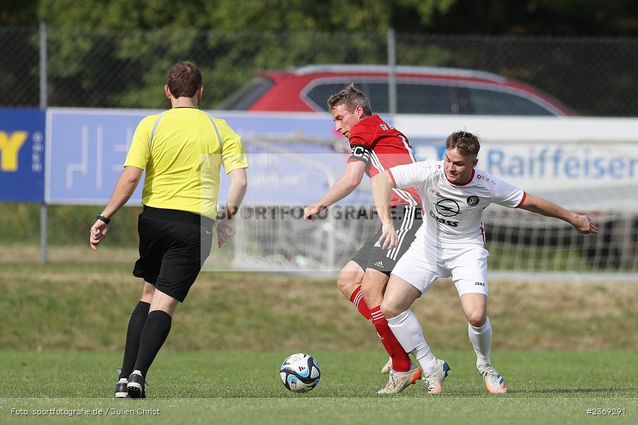 Tim Zachrau, Sportgelände, Altfeld, 09.07.2023, sport, action, BFV, Fussball, Schleich-Cup, Finale, Landesfreundschaftsspiele, Landesliga Nordwest, Bezirksliga Unterfranken West, TUS, SVB, TuS Frammersbach, SV Birkenfeld - Bild-ID: 2369291