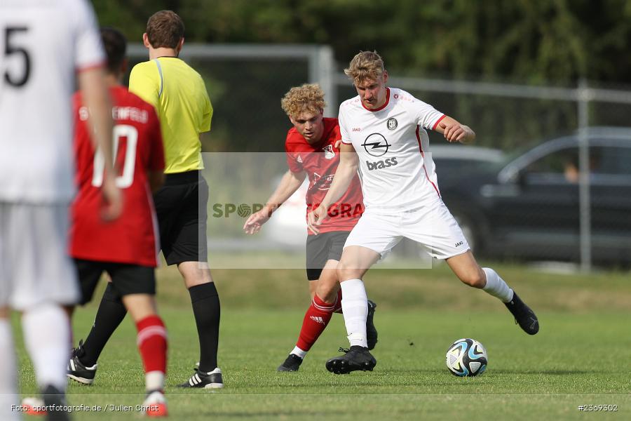 Marius Schopp, Sportgelände, Altfeld, 09.07.2023, sport, action, BFV, Fussball, Schleich-Cup, Finale, Landesfreundschaftsspiele, Landesliga Nordwest, Bezirksliga Unterfranken West, TUS, SVB, TuS Frammersbach, SV Birkenfeld - Bild-ID: 2369302
