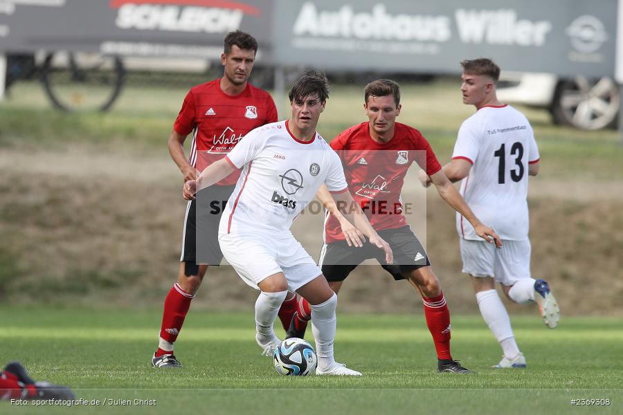 Maurice Matreux, Sportgelände, Altfeld, 09.07.2023, sport, action, BFV, Fussball, Schleich-Cup, Finale, Landesfreundschaftsspiele, Landesliga Nordwest, Bezirksliga Unterfranken West, TUS, SVB, TuS Frammersbach, SV Birkenfeld - Bild-ID: 2369308