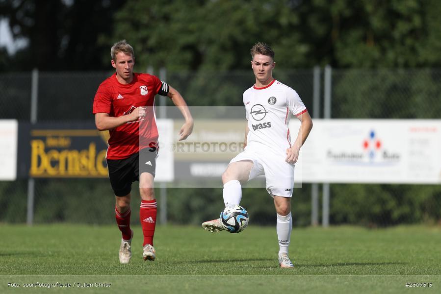 Tim Zachrau, Sportgelände, Altfeld, 09.07.2023, sport, action, BFV, Fussball, Schleich-Cup, Finale, Landesfreundschaftsspiele, Landesliga Nordwest, Bezirksliga Unterfranken West, TUS, SVB, TuS Frammersbach, SV Birkenfeld - Bild-ID: 2369313