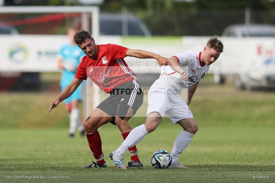 Tim Zachrau, Sportgelände, Altfeld, 09.07.2023, sport, action, BFV, Fussball, Schleich-Cup, Finale, Landesfreundschaftsspiele, Landesliga Nordwest, Bezirksliga Unterfranken West, TUS, SVB, TuS Frammersbach, SV Birkenfeld - Bild-ID: 2369315
