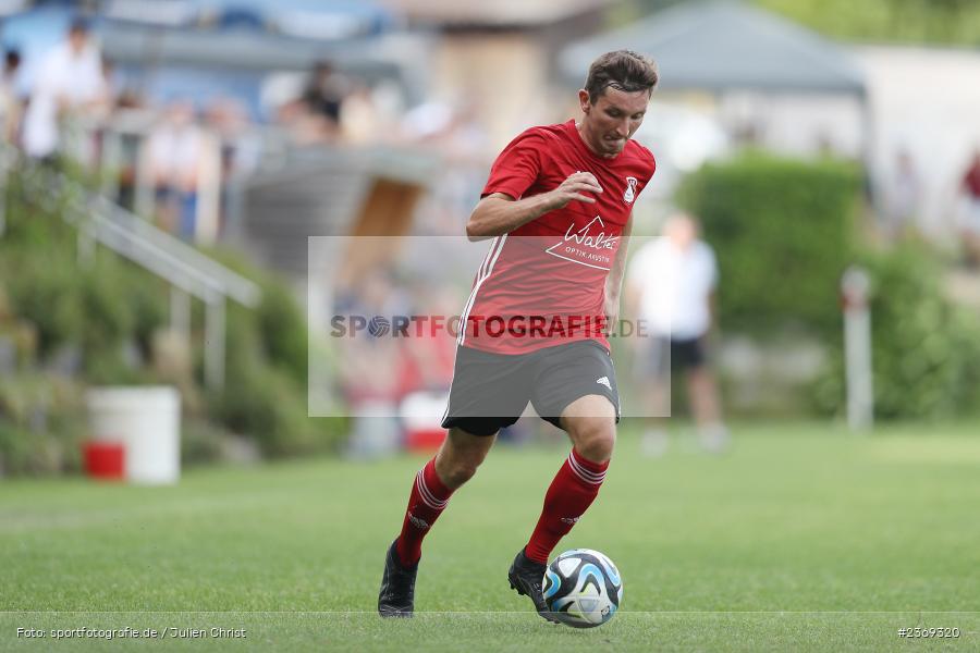 Dustin Jankowski, Sportgelände, Altfeld, 09.07.2023, sport, action, BFV, Fussball, Schleich-Cup, Finale, Landesfreundschaftsspiele, Landesliga Nordwest, Bezirksliga Unterfranken West, TUS, SVB, TuS Frammersbach, SV Birkenfeld - Bild-ID: 2369320