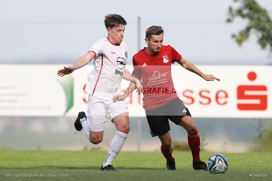 Dustin Jankowski, Sportgelände, Altfeld, 09.07.2023, sport, action, BFV, Fussball, Schleich-Cup, Finale, Landesfreundschaftsspiele, Landesliga Nordwest, Bezirksliga Unterfranken West, TUS, SVB, TuS Frammersbach, SV Birkenfeld - Bild-ID: 2369323