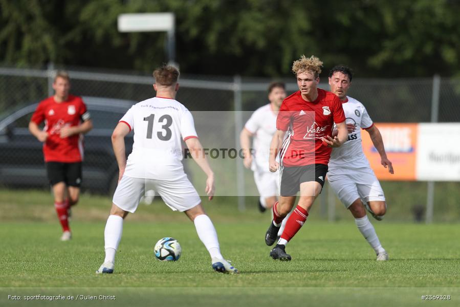 Kai Langer, Sportgelände, Altfeld, 09.07.2023, sport, action, BFV, Fussball, Schleich-Cup, Finale, Landesfreundschaftsspiele, Landesliga Nordwest, Bezirksliga Unterfranken West, TUS, SVB, TuS Frammersbach, SV Birkenfeld - Bild-ID: 2369328