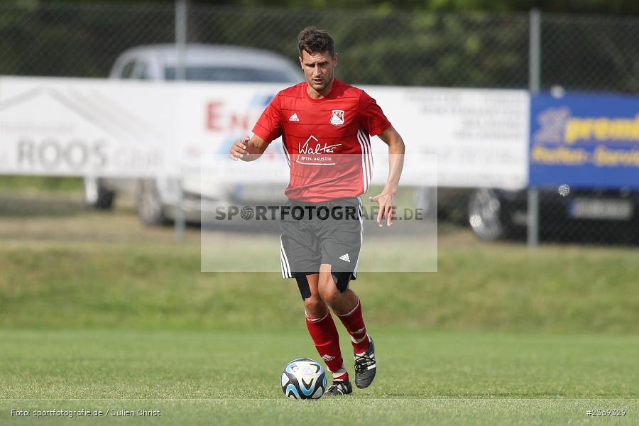 Benedikt Strohmenger, Sportgelände, Altfeld, 09.07.2023, sport, action, BFV, Fussball, Schleich-Cup, Finale, Landesfreundschaftsspiele, Landesliga Nordwest, Bezirksliga Unterfranken West, TUS, SVB, TuS Frammersbach, SV Birkenfeld - Bild-ID: 2369329