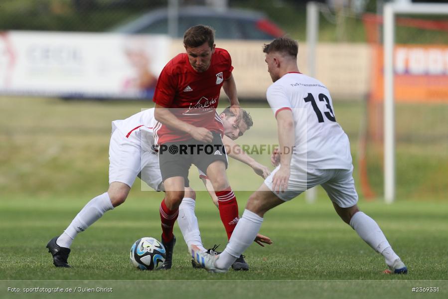 Dustin Jankowski, Sportgelände, Altfeld, 09.07.2023, sport, action, BFV, Fussball, Schleich-Cup, Finale, Landesfreundschaftsspiele, Landesliga Nordwest, Bezirksliga Unterfranken West, TUS, SVB, TuS Frammersbach, SV Birkenfeld - Bild-ID: 2369331