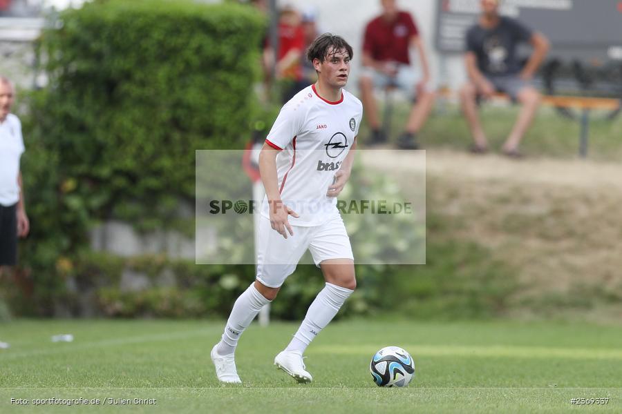 Maurice Matreux, Sportgelände, Altfeld, 09.07.2023, sport, action, BFV, Fussball, Schleich-Cup, Finale, Landesfreundschaftsspiele, Landesliga Nordwest, Bezirksliga Unterfranken West, TUS, SVB, TuS Frammersbach, SV Birkenfeld - Bild-ID: 2369337