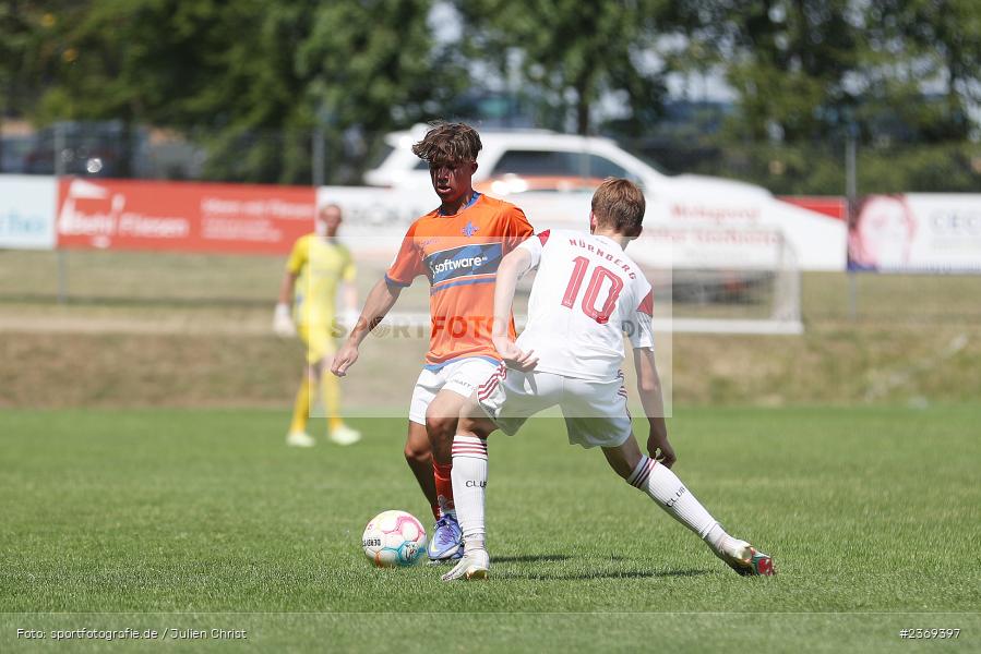 Sportgelände, Altfeld, 09.07.2023, sport, action, BFV, Fussball, Schleich-Cup, Bundesliga Süd/Südwest, B-Junioren, Landesfreundschaftsspiele, SVD, FCN, SV Darmstadt 98, 1. FC Nürnberg - Bild-ID: 2369397 Sportgelände, Altfeld, 09.07.2023, sport, action, BFV, Fussball, Schleich-Cup, Bundesliga Süd/Südwest, B-Junioren, Landesfreundschaftsspiele, SVD, FCN, SV Darmstadt 98, 1. FC Nürnberg - Bild-ID: 2369397