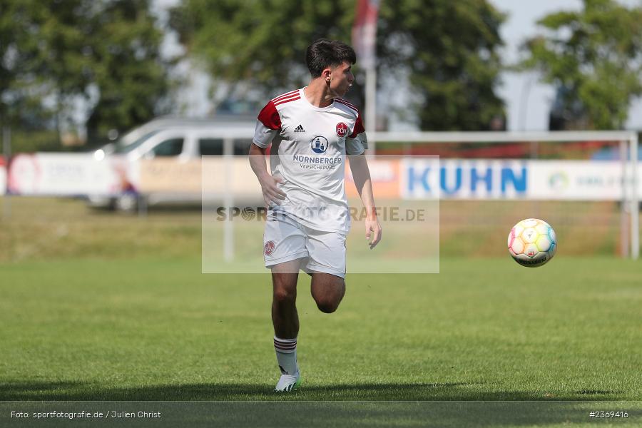 Sportgelände, Altfeld, 09.07.2023, sport, action, BFV, Fussball, Schleich-Cup, Bundesliga Süd/Südwest, B-Junioren, Landesfreundschaftsspiele, SVD, FCN, SV Darmstadt 98, 1. FC Nürnberg - Bild-ID: 2369416
