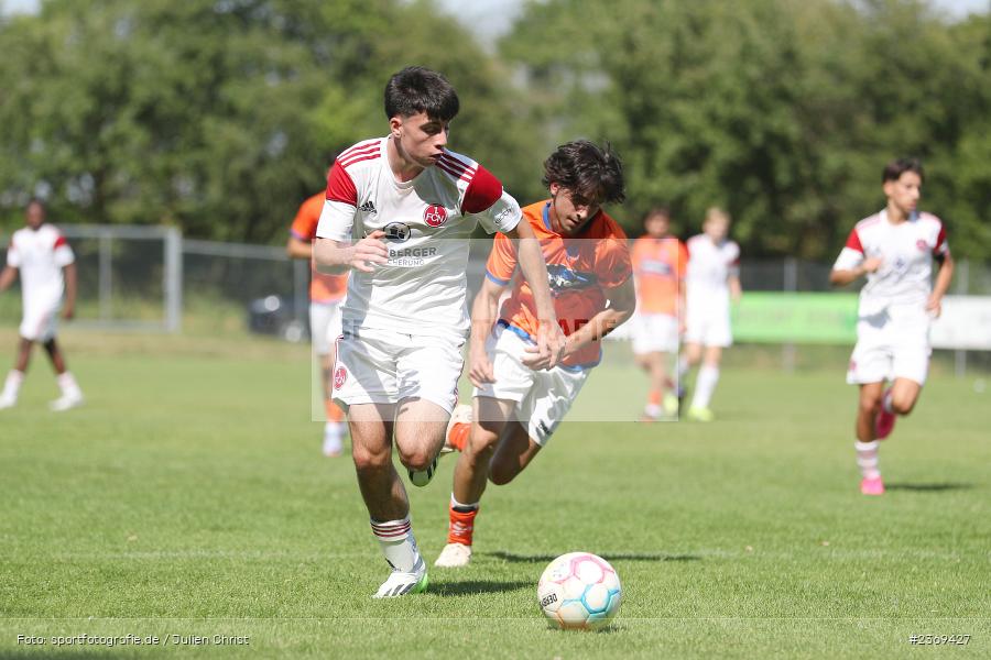 Sportgelände, Altfeld, 09.07.2023, sport, action, BFV, Fussball, Schleich-Cup, Bundesliga Süd/Südwest, B-Junioren, Landesfreundschaftsspiele, SVD, FCN, SV Darmstadt 98, 1. FC Nürnberg - Bild-ID: 2369427