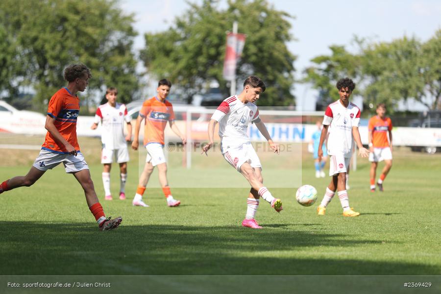 Sportgelände, Altfeld, 09.07.2023, sport, action, BFV, Fussball, Schleich-Cup, Bundesliga Süd/Südwest, B-Junioren, Landesfreundschaftsspiele, SVD, FCN, SV Darmstadt 98, 1. FC Nürnberg - Bild-ID: 2369429 Sportgelände, Altfeld, 09.07.2023, sport, action, BFV, Fussball, Schleich-Cup, Bundesliga Süd/Südwest, B-Junioren, Landesfreundschaftsspiele, SVD, FCN, SV Darmstadt 98, 1. FC Nürnberg - Bild-ID: 2369429