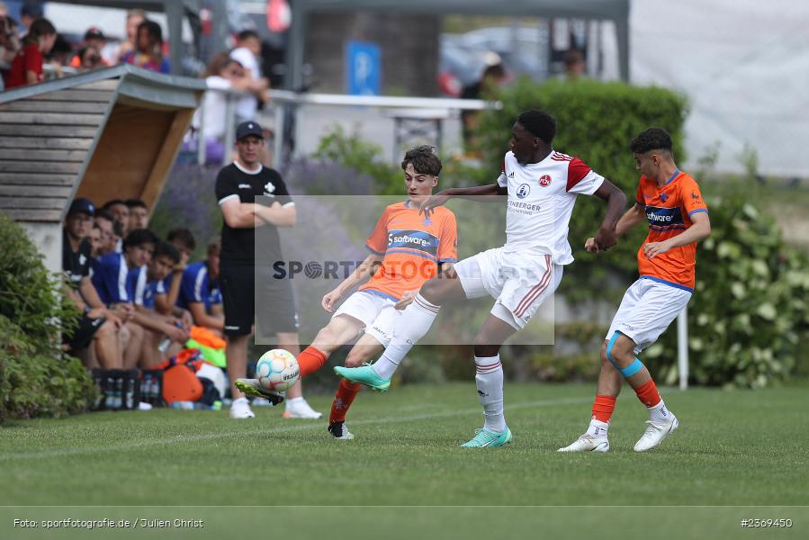 Sportgelände, Altfeld, 09.07.2023, sport, action, BFV, Fussball, Schleich-Cup, Bundesliga Süd/Südwest, B-Junioren, Landesfreundschaftsspiele, SVD, FCN, SV Darmstadt 98, 1. FC Nürnberg - Bild-ID: 2369450 Sportgelände, Altfeld, 09.07.2023, sport, action, BFV, Fussball, Schleich-Cup, Bundesliga Süd/Südwest, B-Junioren, Landesfreundschaftsspiele, SVD, FCN, SV Darmstadt 98, 1. FC Nürnberg - Bild-ID: 2369450