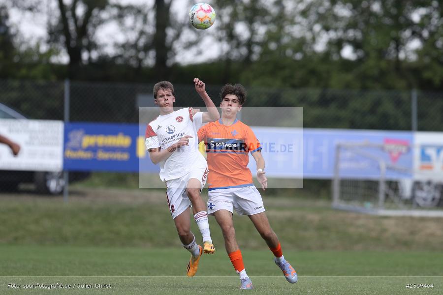Sportgelände, Altfeld, 09.07.2023, sport, action, BFV, Fussball, Schleich-Cup, Bundesliga Süd/Südwest, B-Junioren, Landesfreundschaftsspiele, SVD, FCN, SV Darmstadt 98, 1. FC Nürnberg - Bild-ID: 2369464