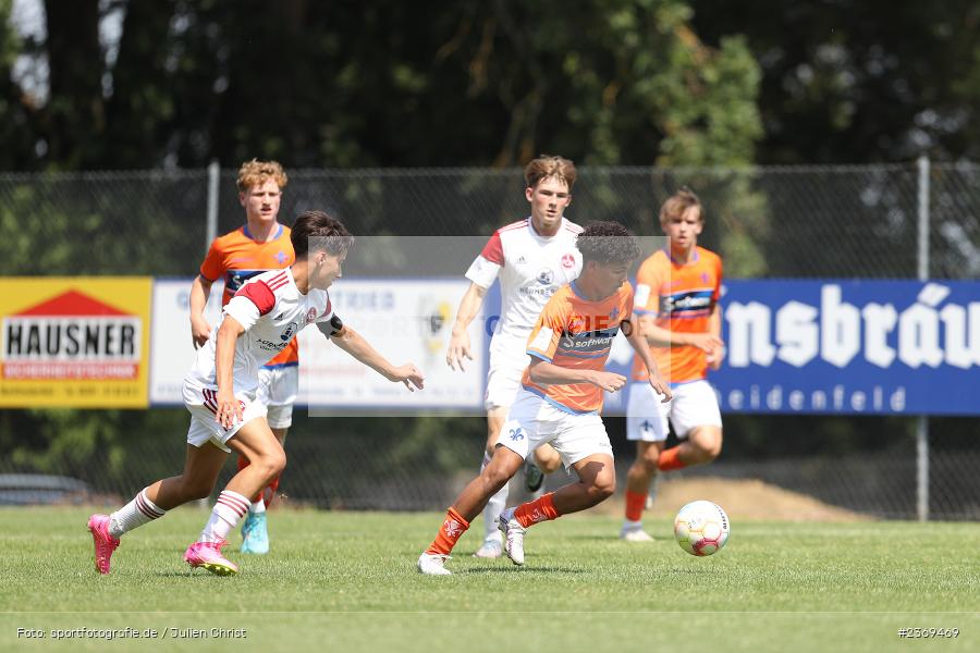 Sportgelände, Altfeld, 09.07.2023, sport, action, BFV, Fussball, Schleich-Cup, Bundesliga Süd/Südwest, B-Junioren, Landesfreundschaftsspiele, SVD, FCN, SV Darmstadt 98, 1. FC Nürnberg - Bild-ID: 2369469 Sportgelände, Altfeld, 09.07.2023, sport, action, BFV, Fussball, Schleich-Cup, Bundesliga Süd/Südwest, B-Junioren, Landesfreundschaftsspiele, SVD, FCN, SV Darmstadt 98, 1. FC Nürnberg - Bild-ID: 2369469