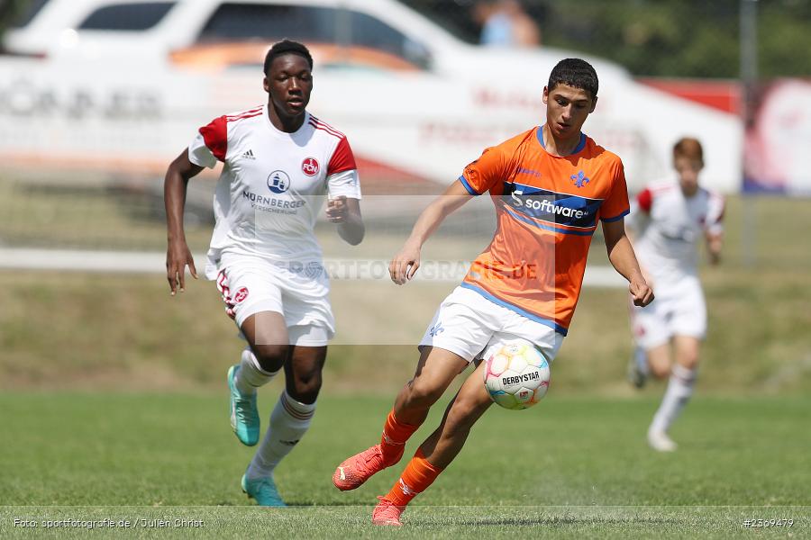 Sportgelände, Altfeld, 09.07.2023, sport, action, BFV, Fussball, Schleich-Cup, Bundesliga Süd/Südwest, B-Junioren, Landesfreundschaftsspiele, SVD, FCN, SV Darmstadt 98, 1. FC Nürnberg - Bild-ID: 2369479